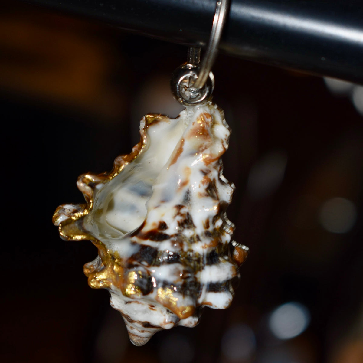Cuepoxy Keychain - Marbled Snail