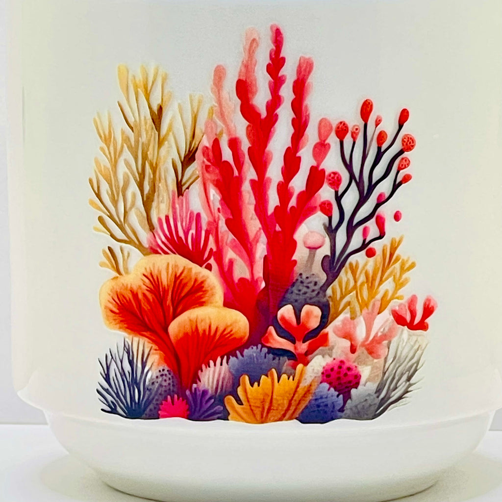 Taza Ceramica 11 oz stickers –Jardín de las Espumas