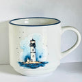 Taza Ceramica 11 oz stickers –Faro del Manglar
