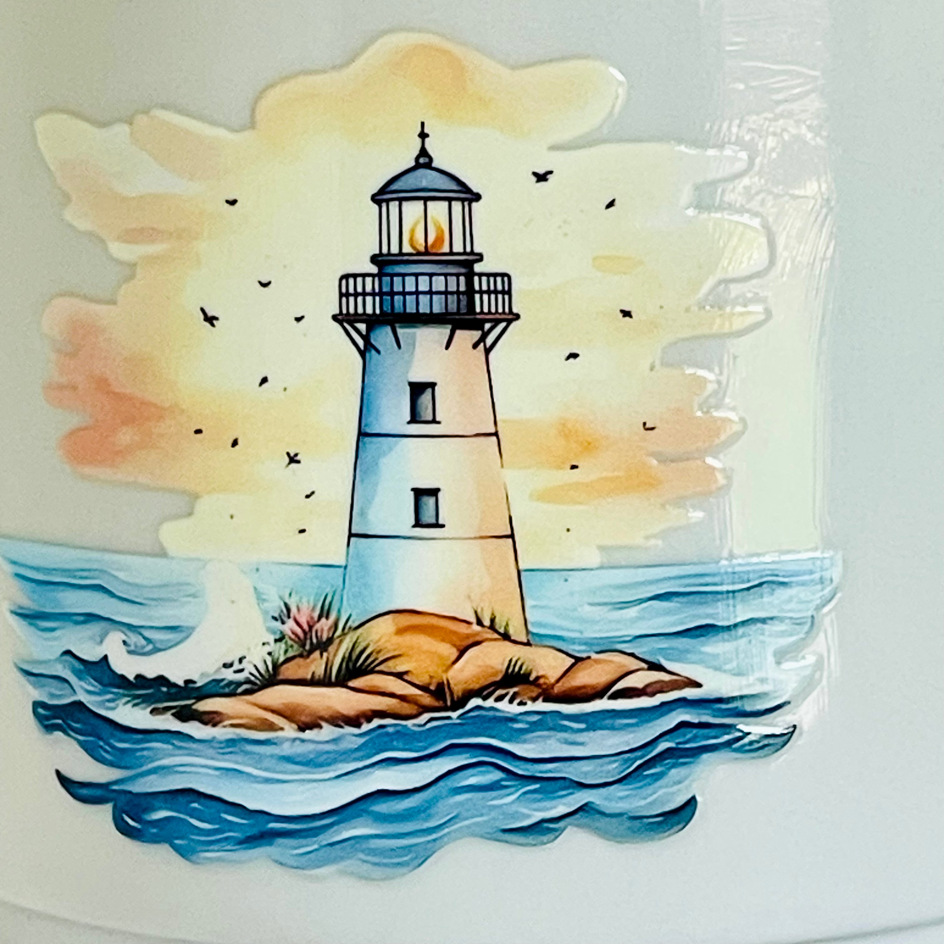 Taza Ceramica 11 oz stickers – Faro de Sirenas
