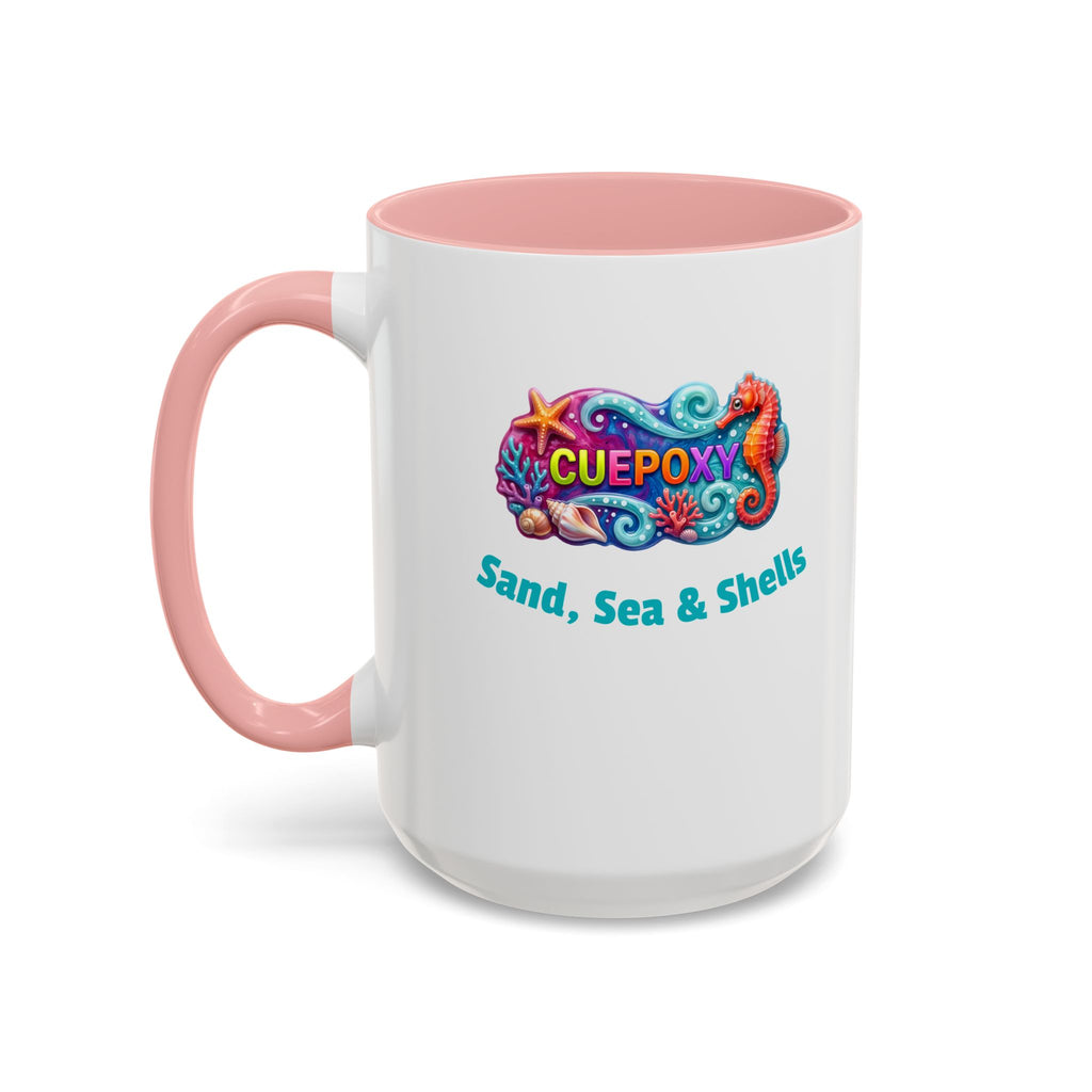 Ocean Art Accent Coffee Mug – CuepoxyGift | Two-Tone Ceramic 11oz & 15oz