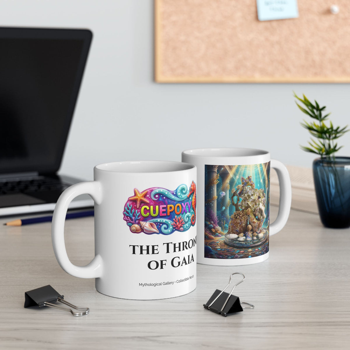 The Throne of Gaia | Cuepoxy Collectible Mug #10