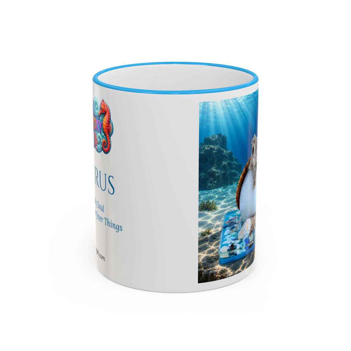 Taurus Zodiac Mug – Strength on the Ocean Floor | 11 oz