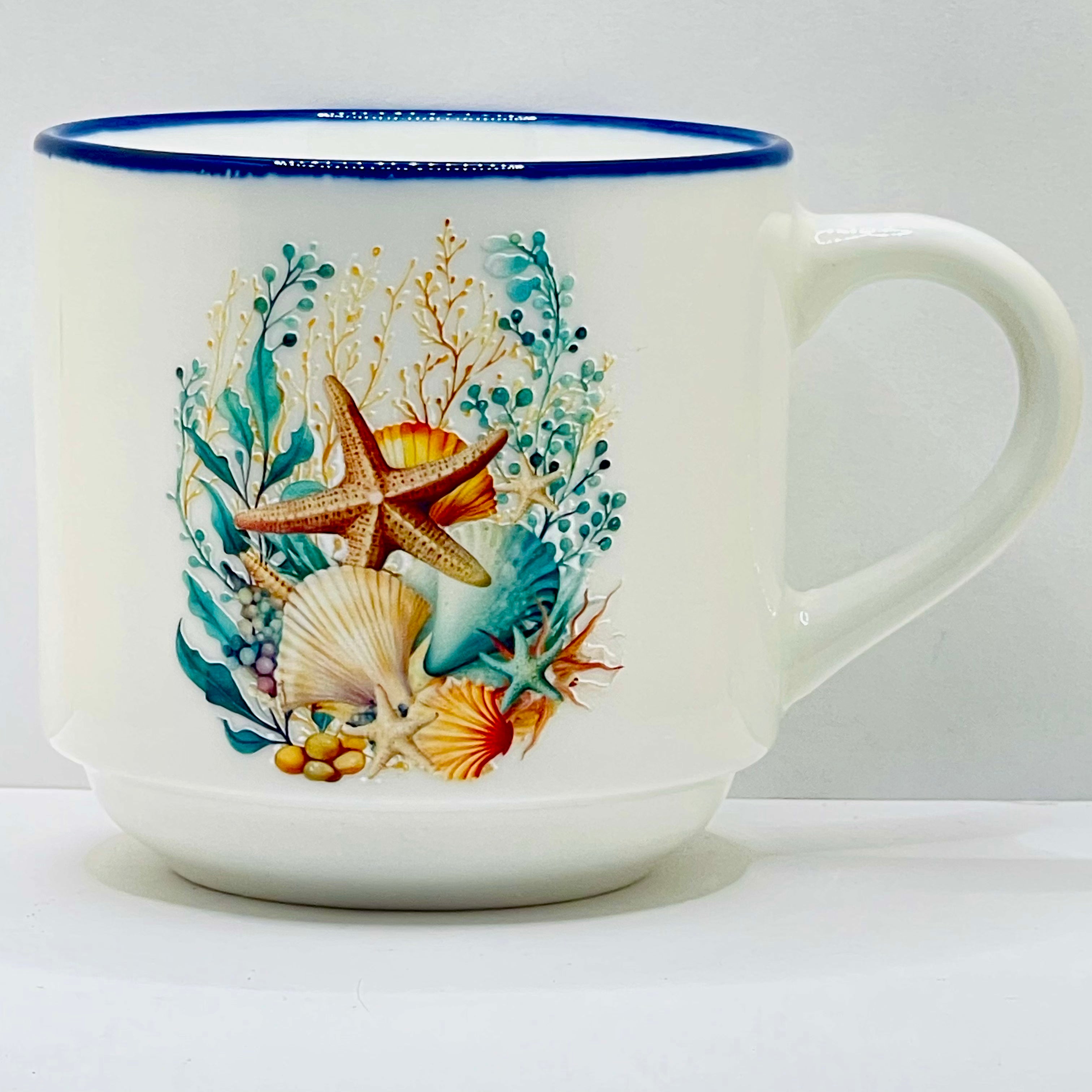 Taza Ceramica 11 oz stickers –Jardín del Horizonte