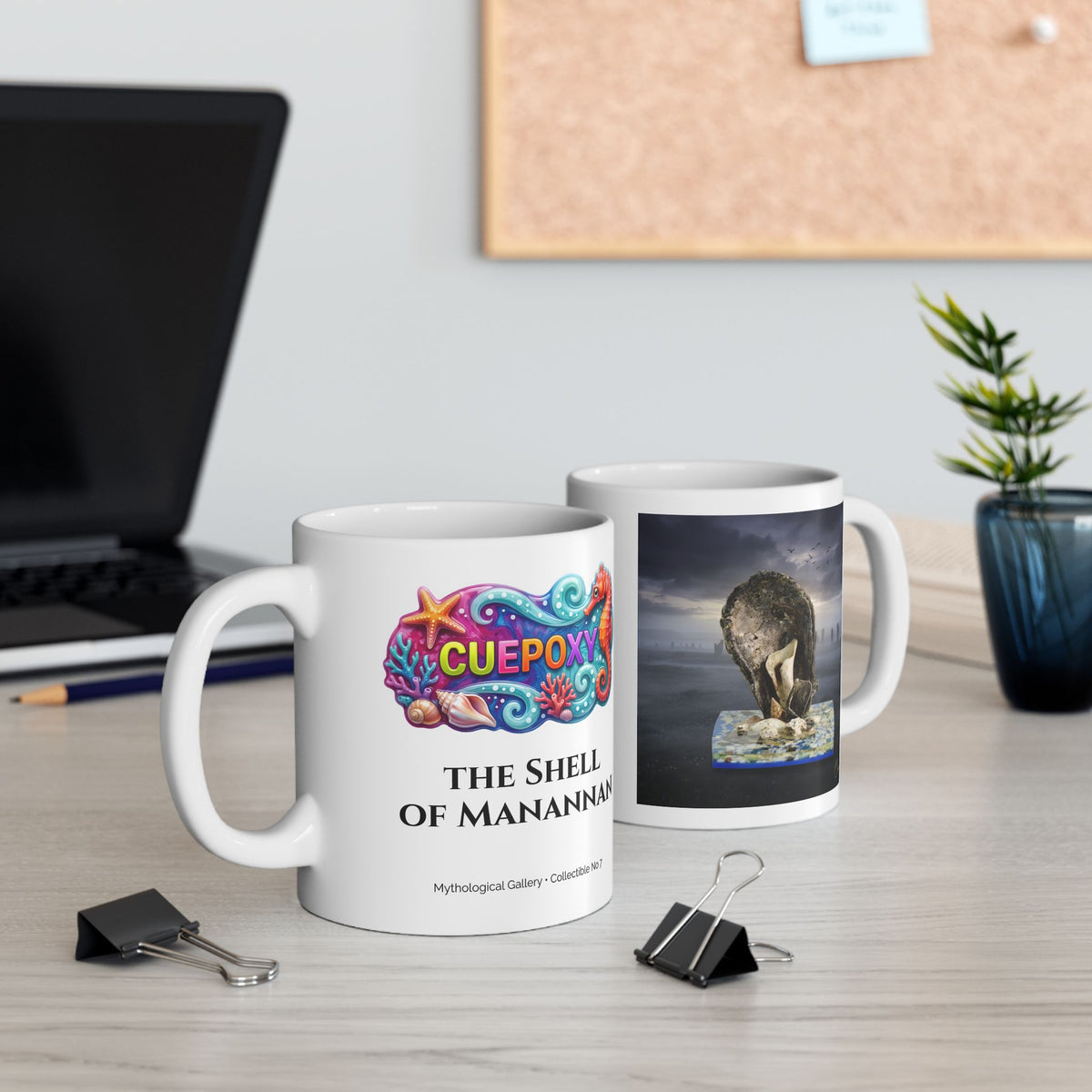 The Shell of Manannán | Cuepoxy Collectible Mug #7