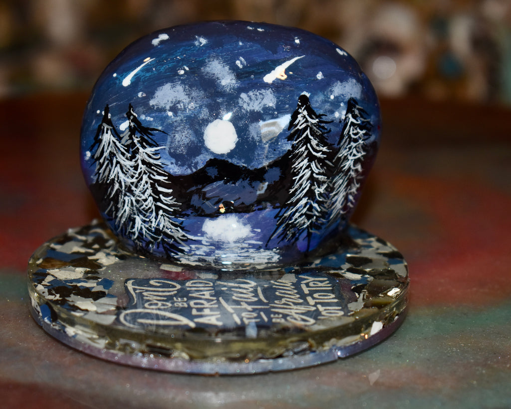 Piedra de Río Cuepoxy – Nevada Nocturna