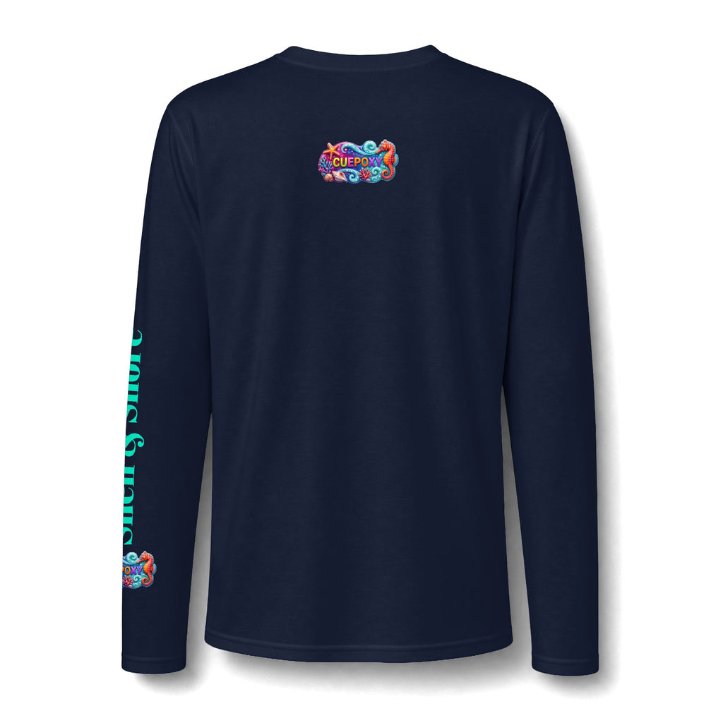 Shell & Shore Ocean Art Long Sleeve T-Shirt – CuepoxyGift