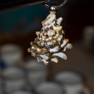 Cuepoxy Keychain - Marbled Snail