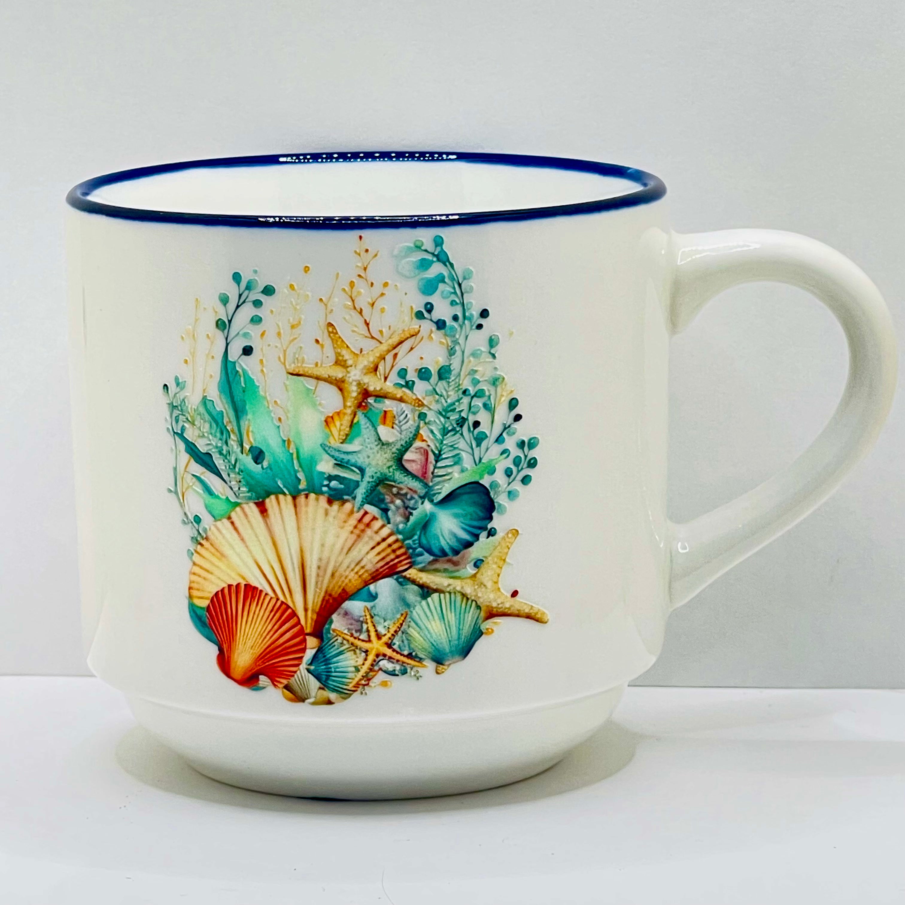 Taza Ceramica 11 oz stickers – Jardín de las Mareas