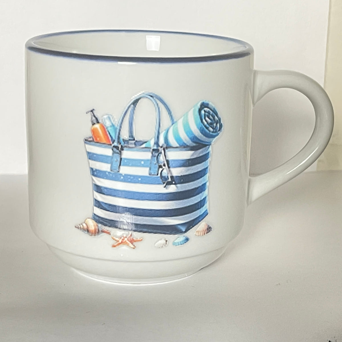 Taza Ceramica 11 oz stickers Oceanico- Tulum