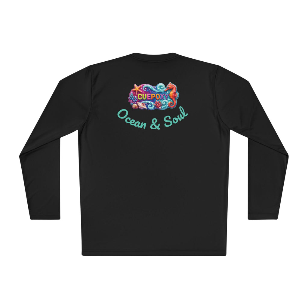Ocean Art Long Sleeve Tee – CuepoxyGift | Unisex Moisture-Wicking Polyester