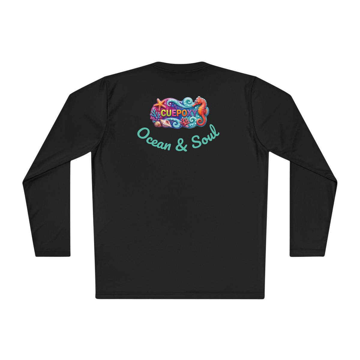 Ocean Art Long Sleeve Tee – CuepoxyGift | Unisex Moisture-Wicking Polyester