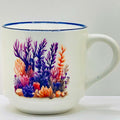 Taza Ceramica 11 oz stickers –Jardín del Abismo