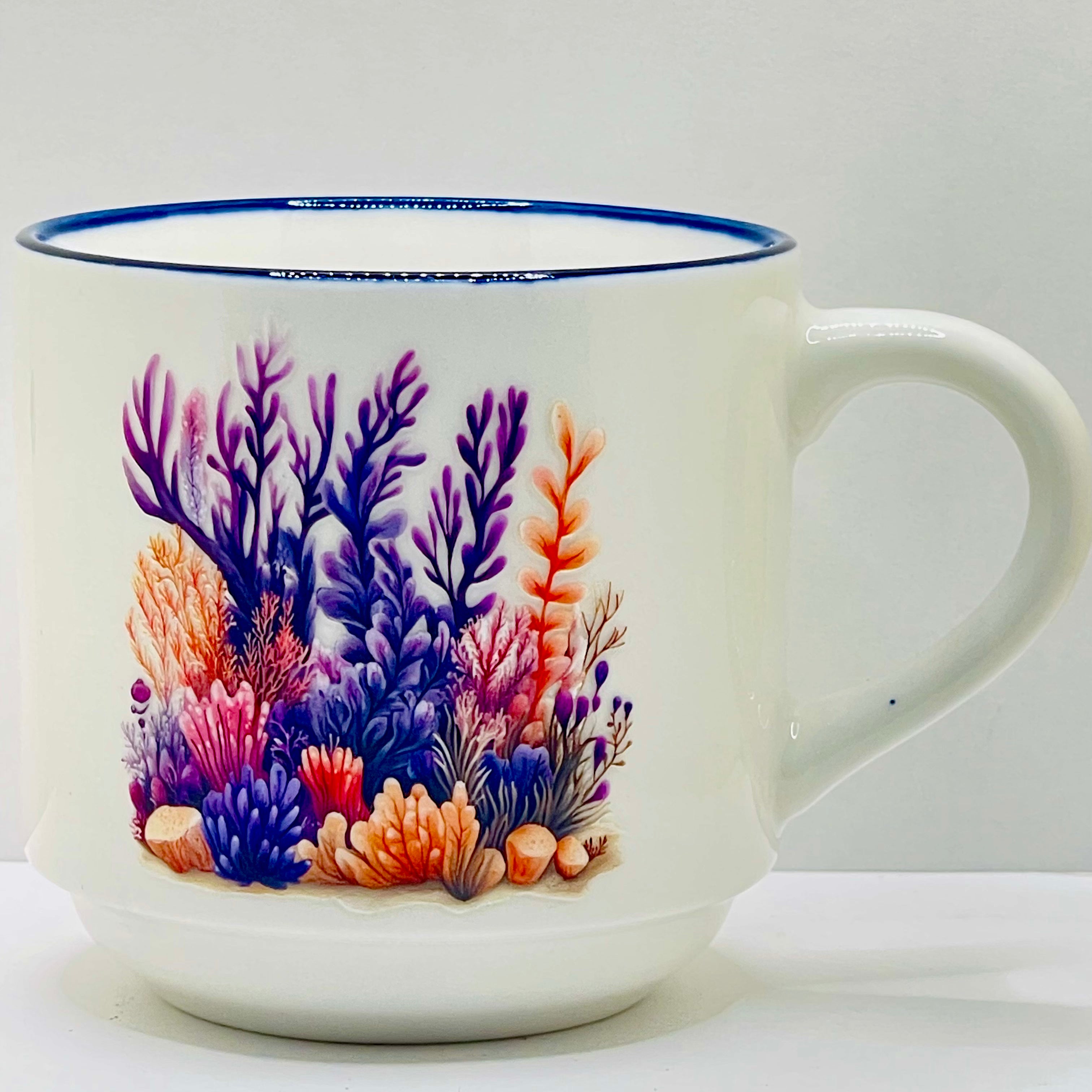 Taza Ceramica 11 oz stickers –Jardín del Abismo