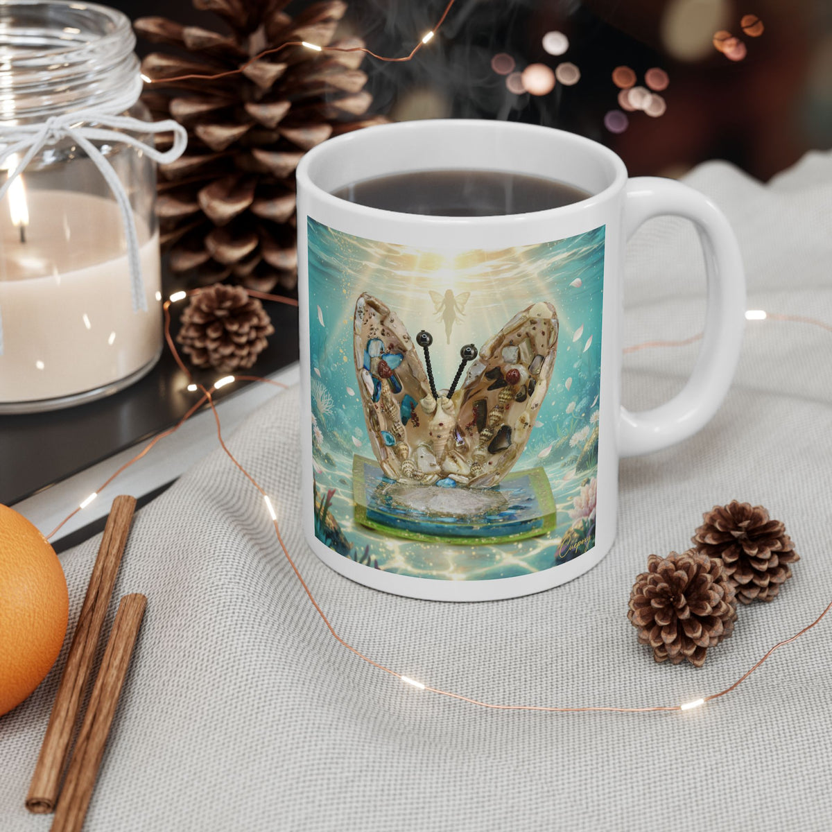 The Wings of Psyche | Cuepoxy Collectible Mug #14