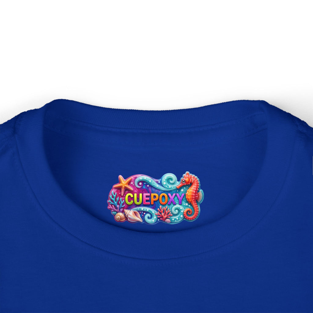 Ocean Art Toddler Long Sleeve Tee – CuepoxyGift | Unisex 100% Cotton, Sizes 2T–5-6T