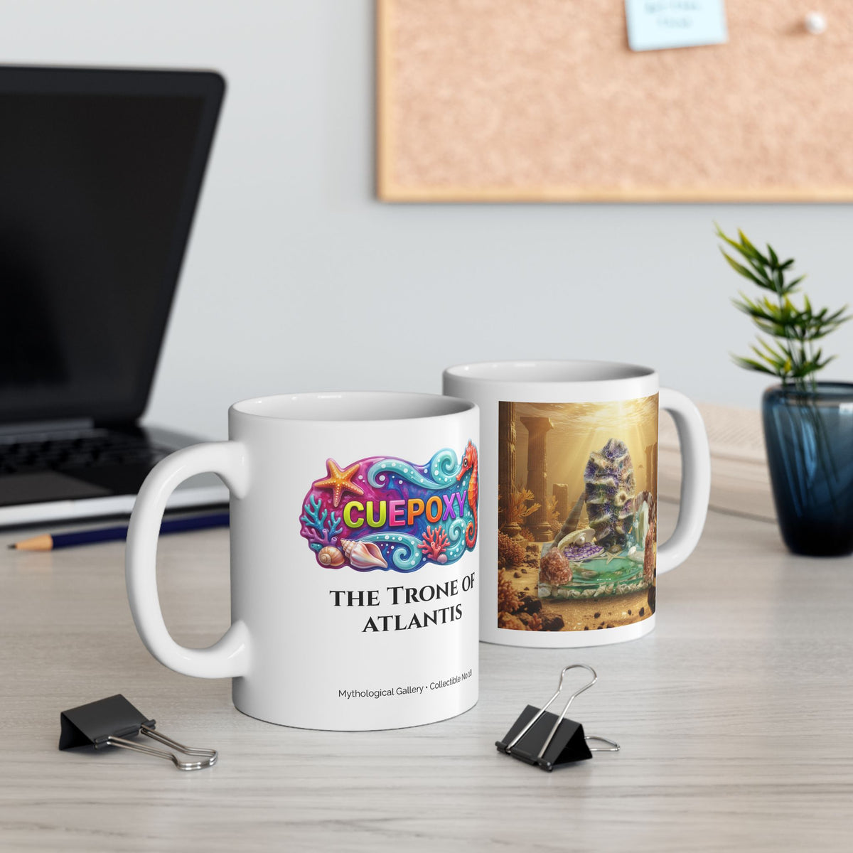 The Throne of Atlantis | Cuepoxy Collectible Mug #18