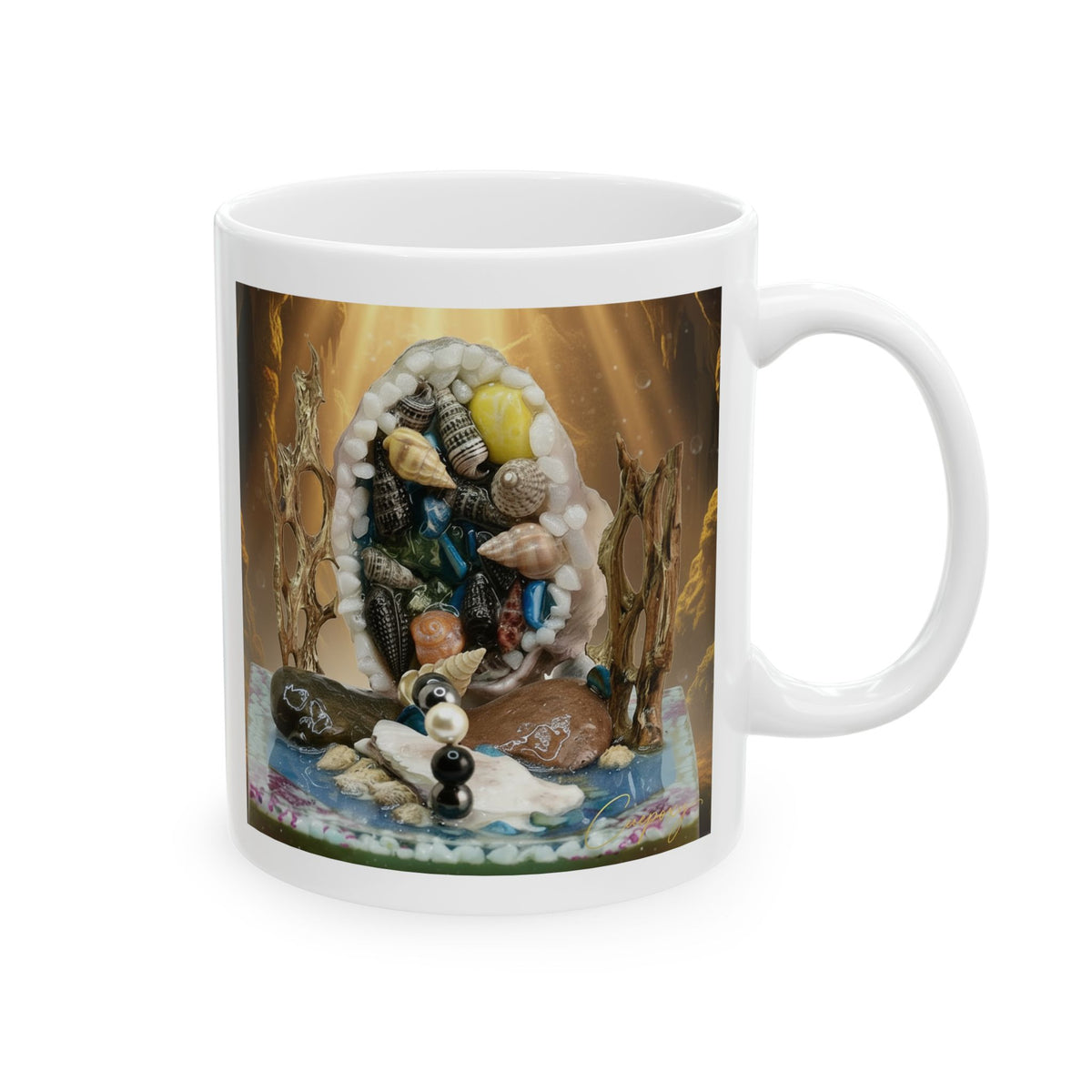 The Sanctuary of Tiamat | Cuepoxy Collectible Mug #26