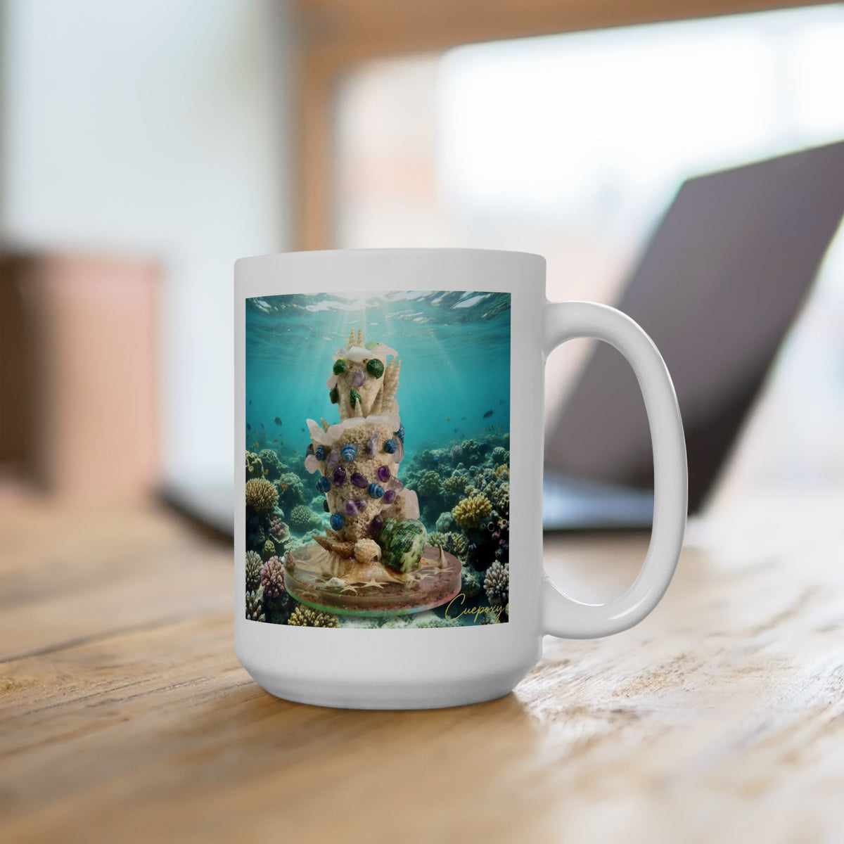 The Pillar of Pontos | Cuepoxy Collectible Mug #30