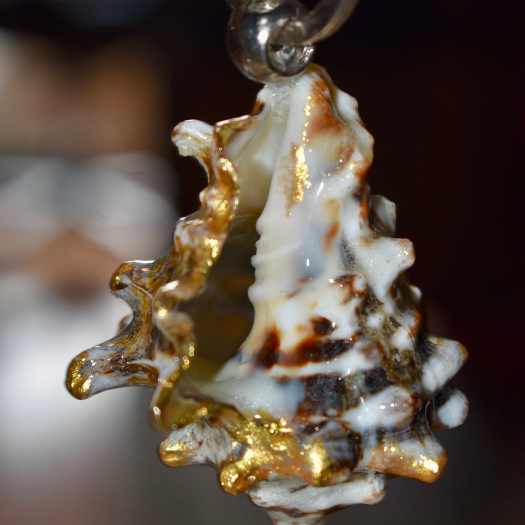 Cuepoxy Keychain - Marbled Snail