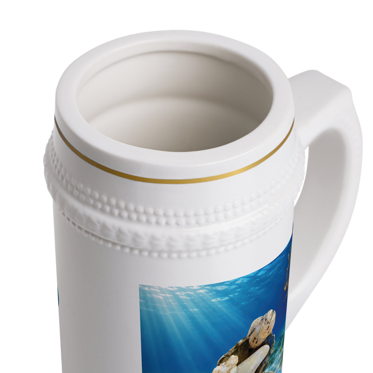 Libra Zodiac Beer Stein – A Balance Beneath the Waves | 22 oz