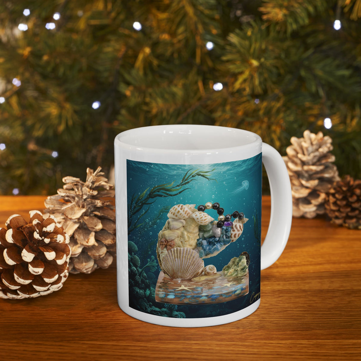 The Flow of Cymopoleia | Cuepoxy Collectible Mug #16