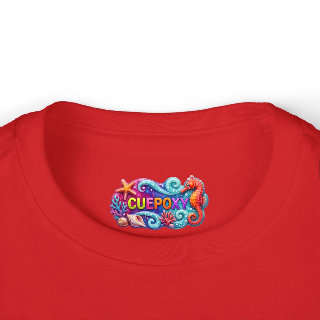 Ocean Art Toddler Long Sleeve Tee – CuepoxyGift | Unisex 100% Cotton, Sizes 2T–5-6T