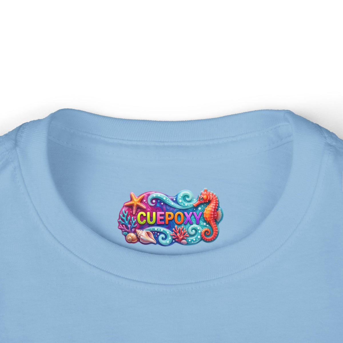Ocean Art Toddler Long Sleeve Tee – CuepoxyGift | Unisex 100% Cotton, Sizes 2T–5-6T