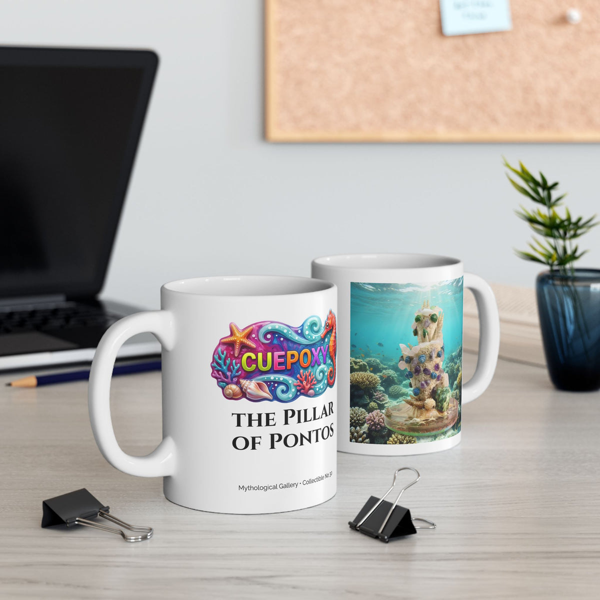 The Pillar of Pontos | Cuepoxy Collectible Mug #30