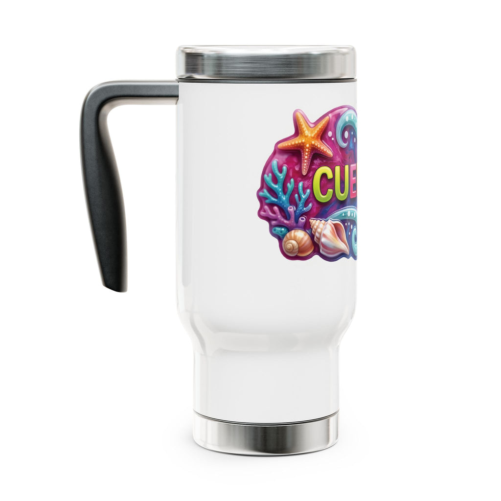 Ocean Art Stainless Steel Travel Mug 14oz – CuepoxyGift