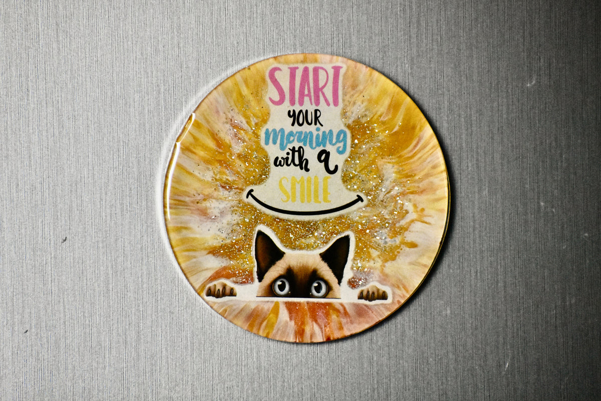 Coaster Magnético Cuepoxy - Minina Luna