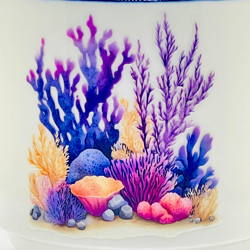 Taza Ceramica 11 oz stickers – Jardín del Atolón