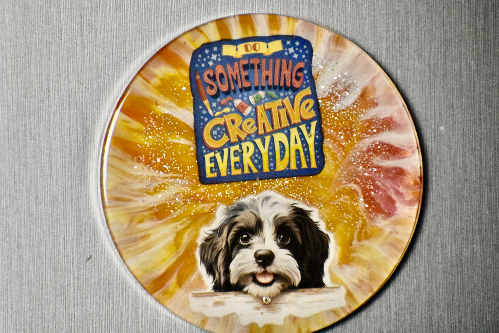 Coaster Magnético Cuepoxy - Duke Dog