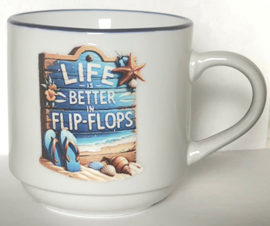 Taza Ceramica 11 oz stickers – Bora Bora