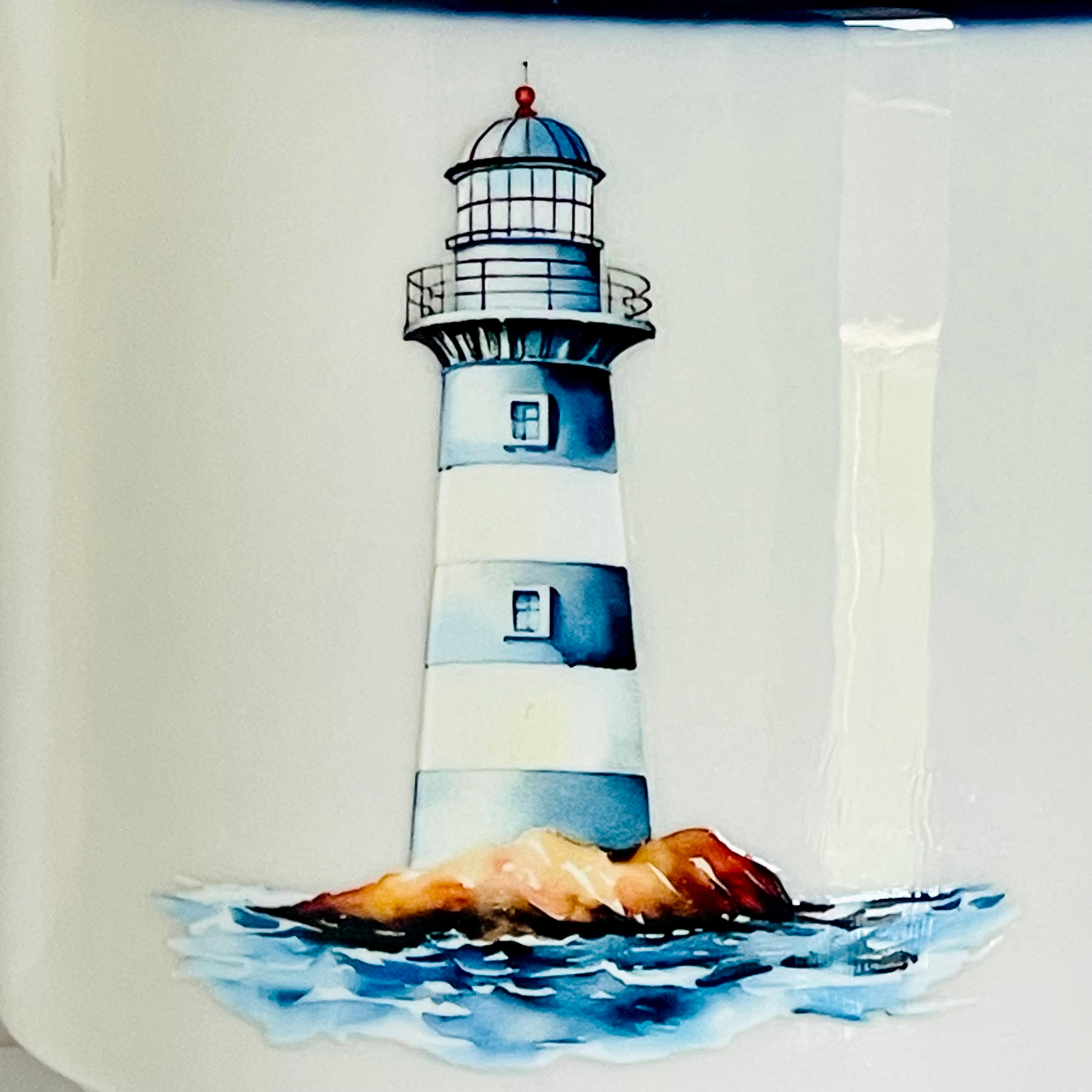 Taza Ceramica 11 oz stickers – Faro del Atolón