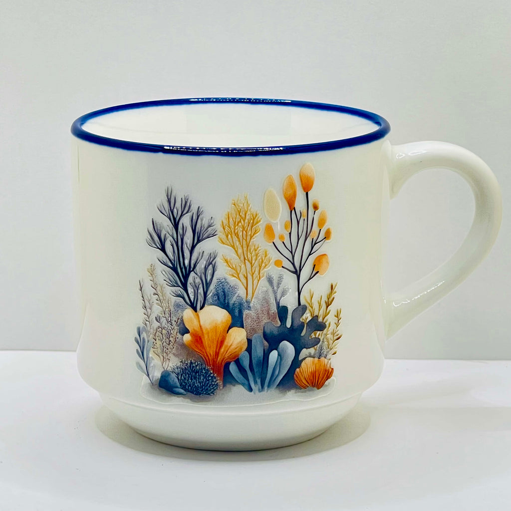 Taza Ceramica 11 oz stickers – Jardín de Poseidón