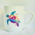 Taza Ceramica 11 oz stickers– Fondo de Gabriela