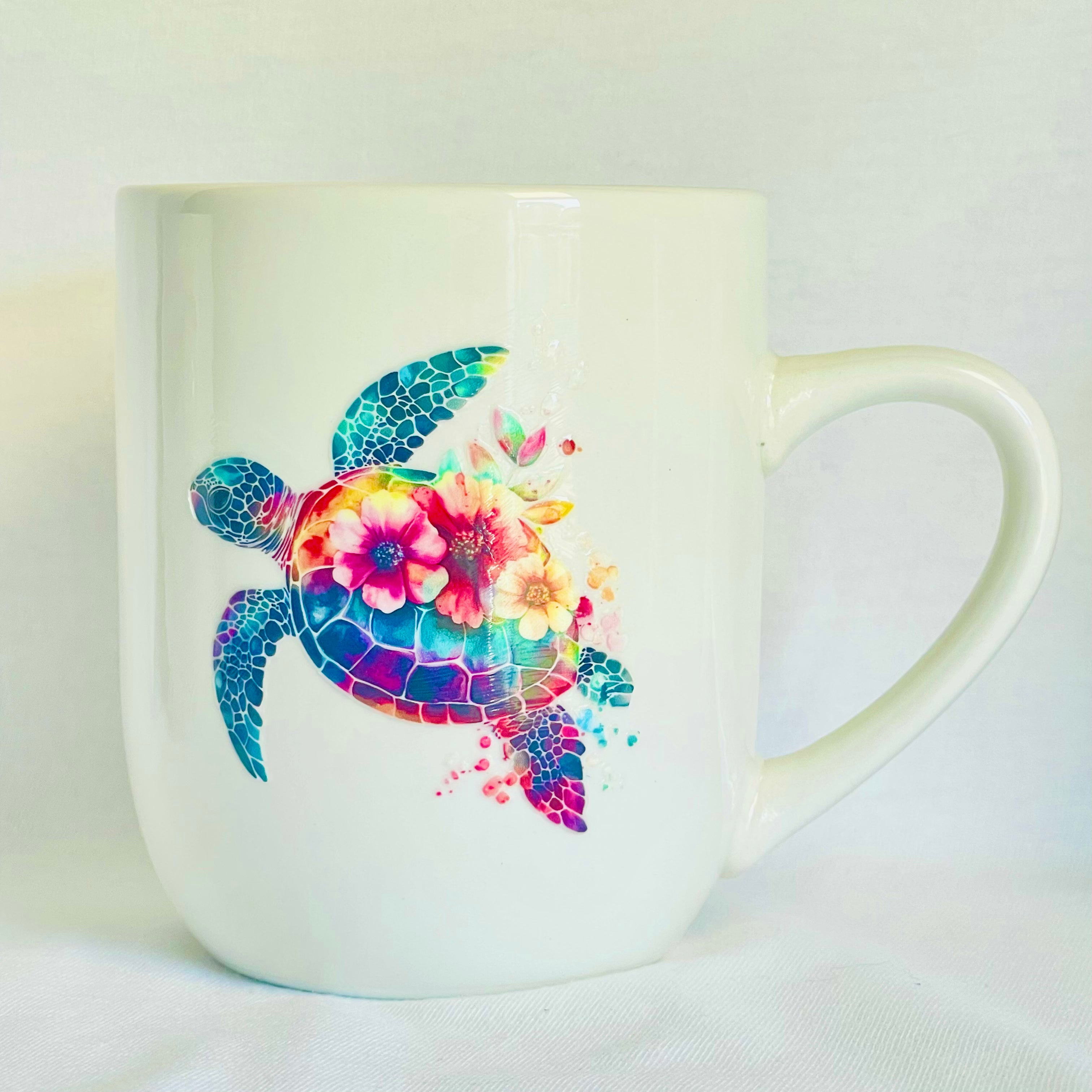 Taza Ceramica 11 oz stickers– Fondo de Gabriela