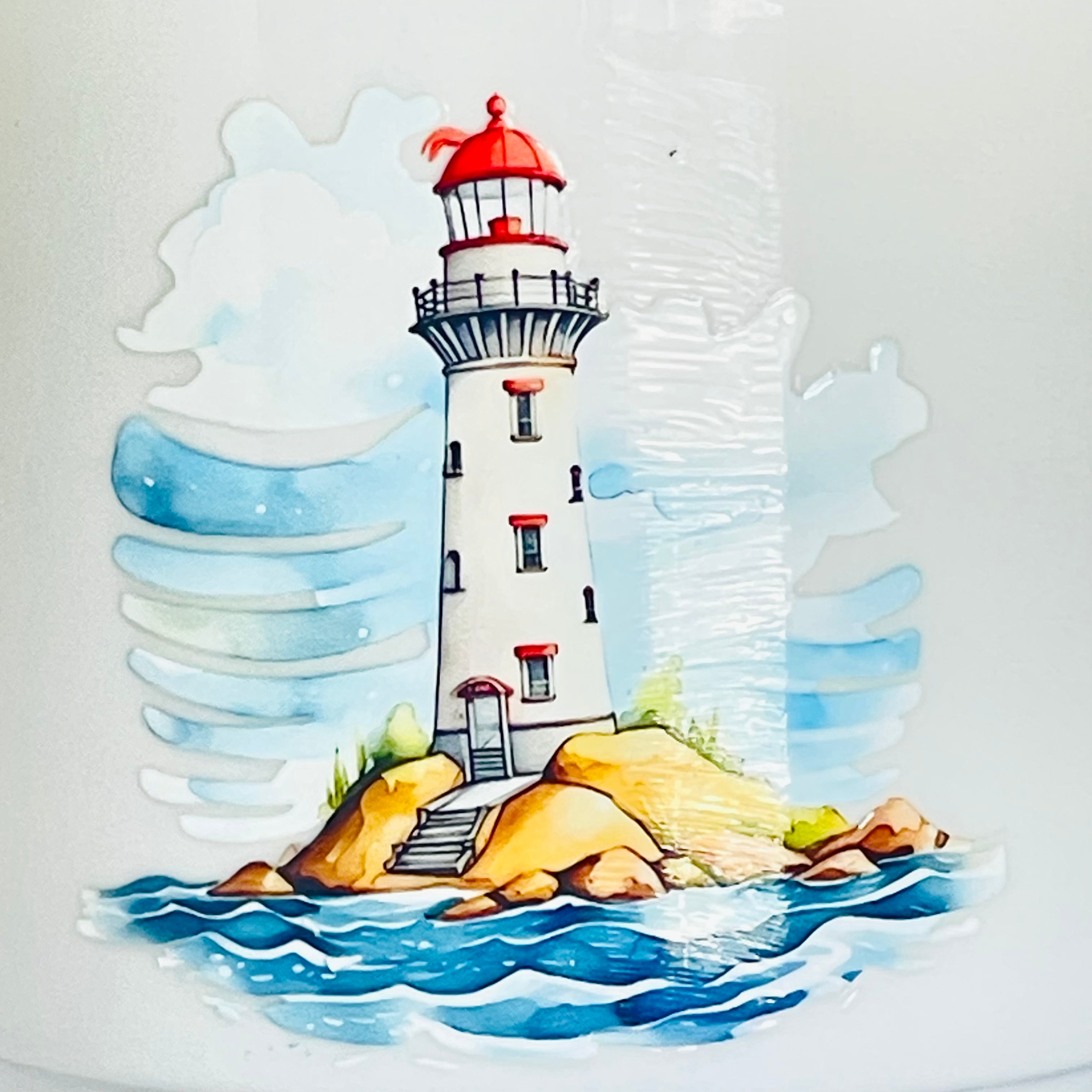 Taza Ceramica 11 oz stickers– Faro del Nácar