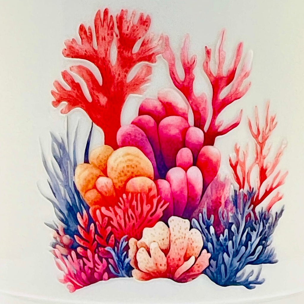 Taza Ceramica 11 oz stickers –Jardín del Caracol