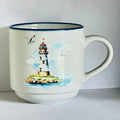 Taza Ceramica 11 oz stickers - Faro de Tormentas