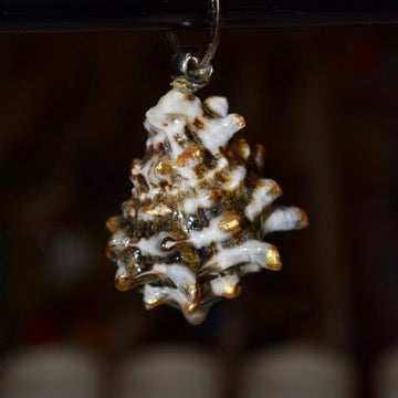 Cuepoxy Keychain - Marbled Snail