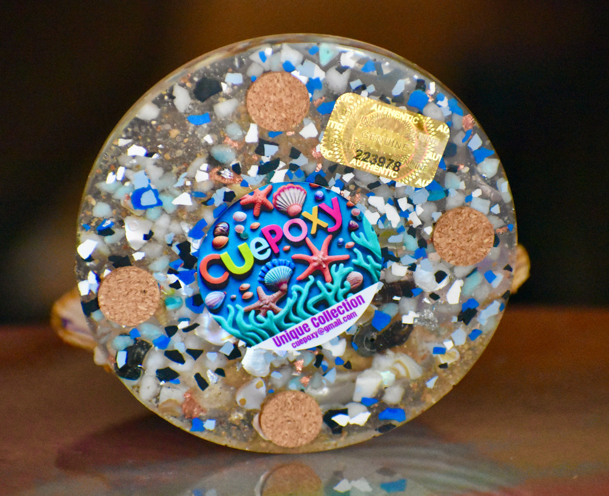 Colección Especial Cuepoxy — Aqua·Gem