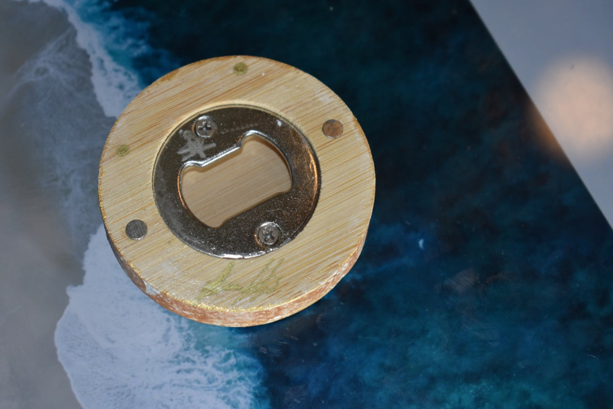 Abridor Magnético Artesanal Cuepoxy – Farol Marino