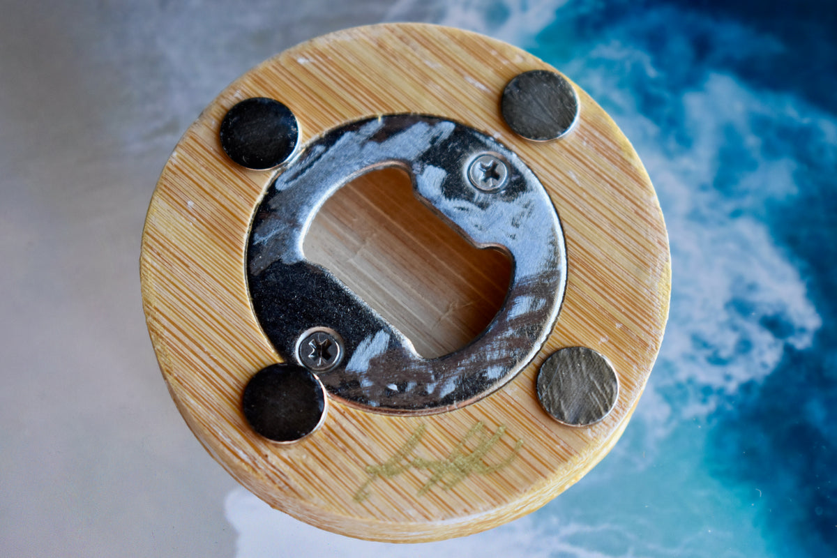 Abridor Magnético Artesanal Cuepoxy –La Ruta Maya