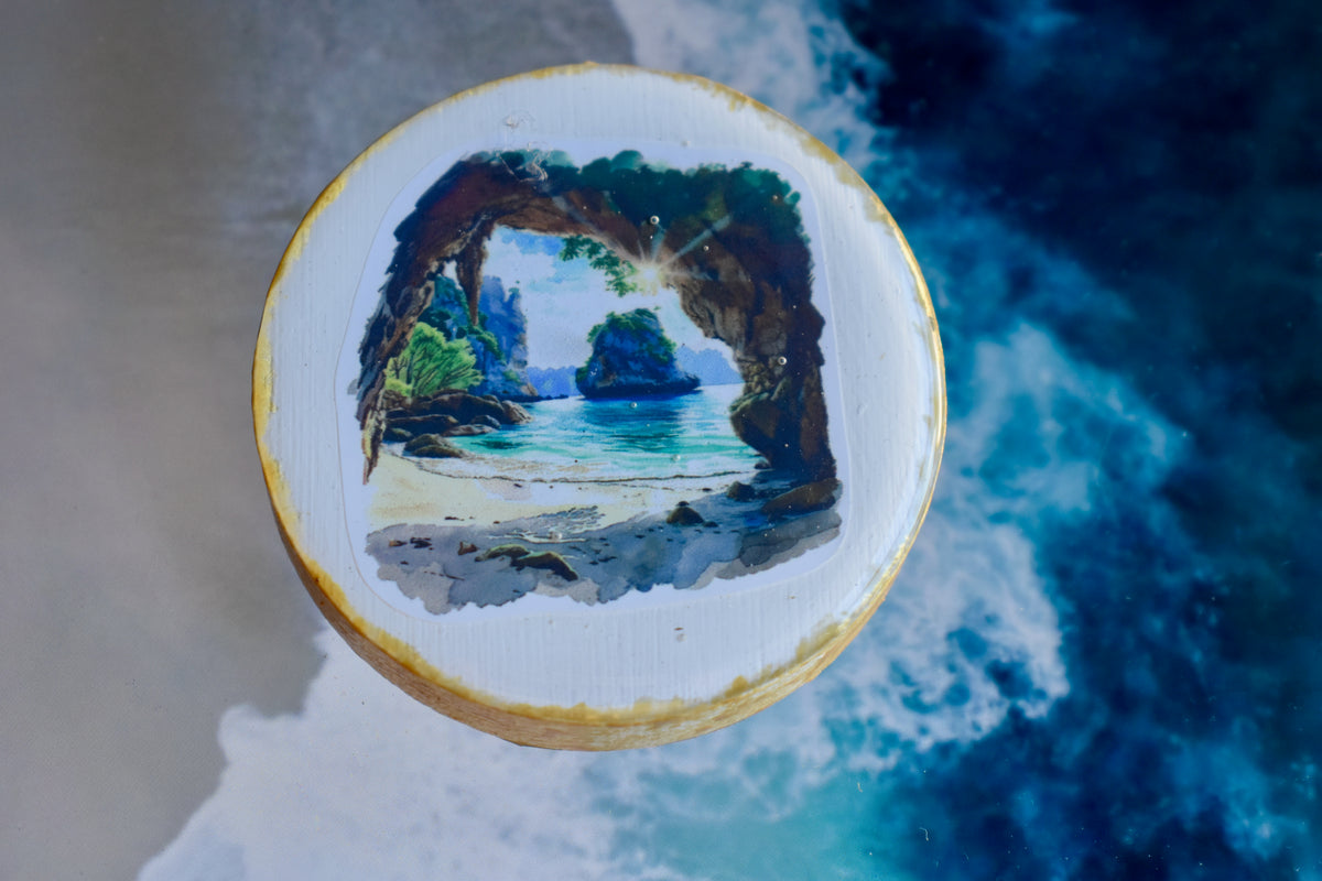Abridor Magnético Artesanal Cuepoxy –Entrada Capricho