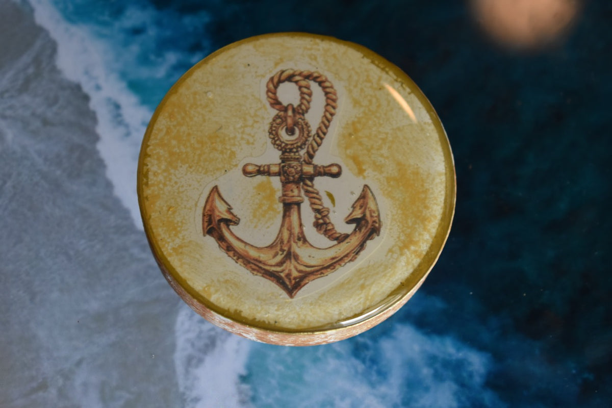 Abridor Magnético Artesanal Cuepoxy –Ancla del Arrecife