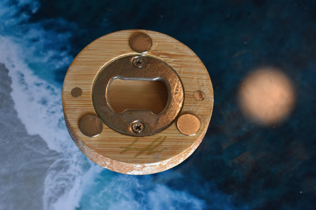 Magnetic Bottle Opener Handmade by Cuepoxy – Corsair's Remains