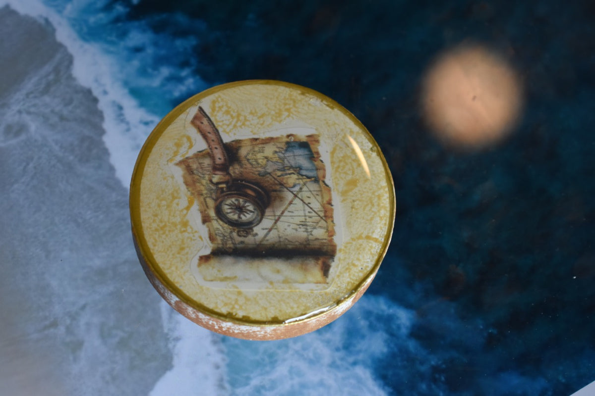 Abridor Magnético Artesanal Cuepoxy –GPS Retro