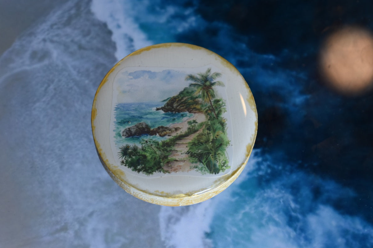 Abridor Magnético Artesanal Cuepoxy –Paseo del Mar